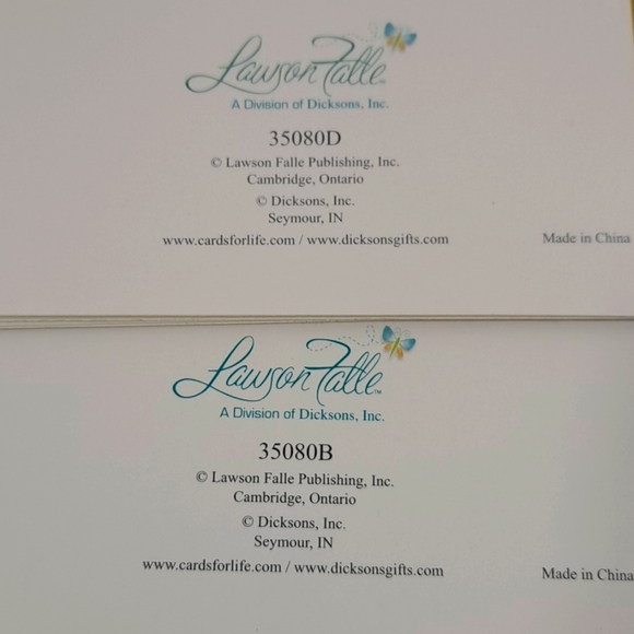 Lawson Falle Inspirational Cards Couples Scripture Floral W/Envelopes Set Of 8 - Picture 11 of 12